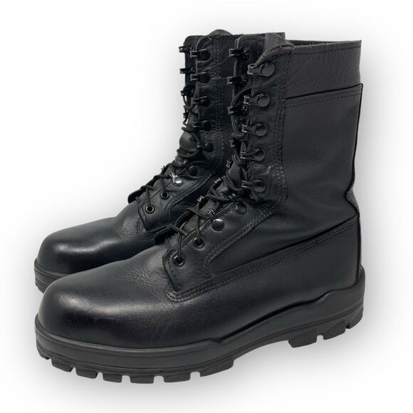 Bates Black Tactical Durashock Steel Toe Leather Boot ASTM F2413-11 Men Size 11D - Picture 1 of 9